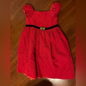 Corduroy red dress by Polo by Ralph Lauren